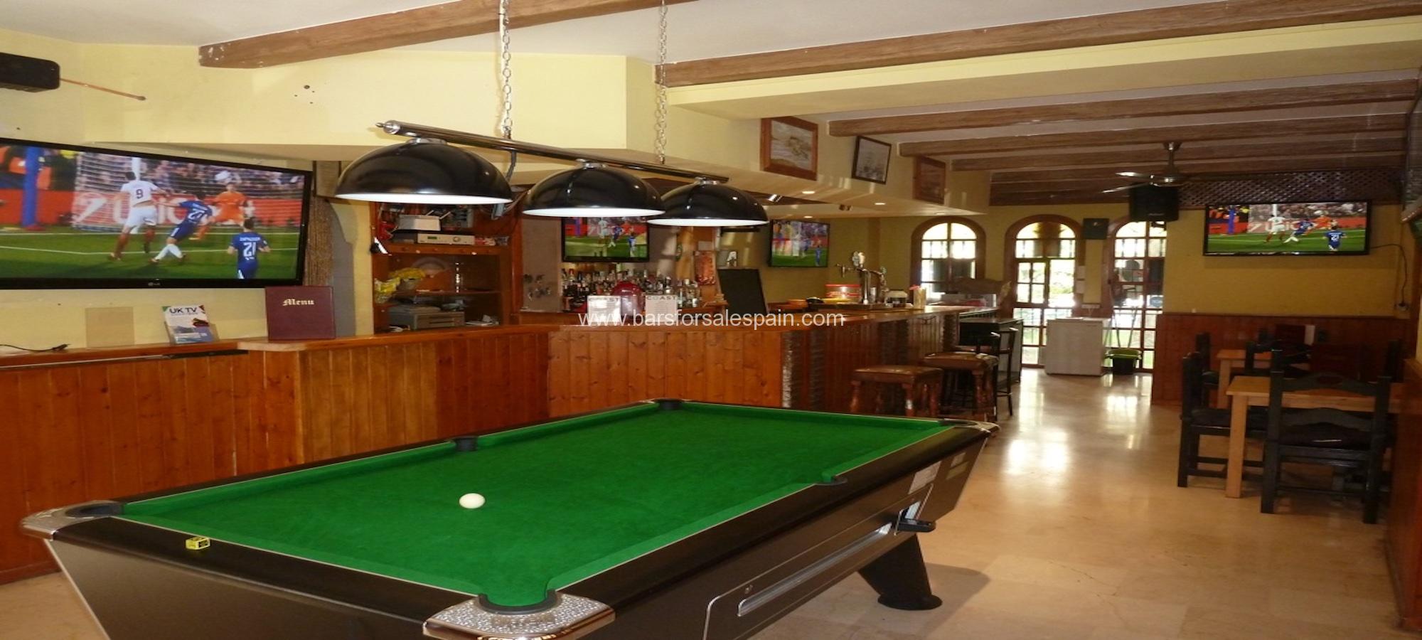 Sports Bar for Lease in Fuengirola, Costa del Sol, Spain