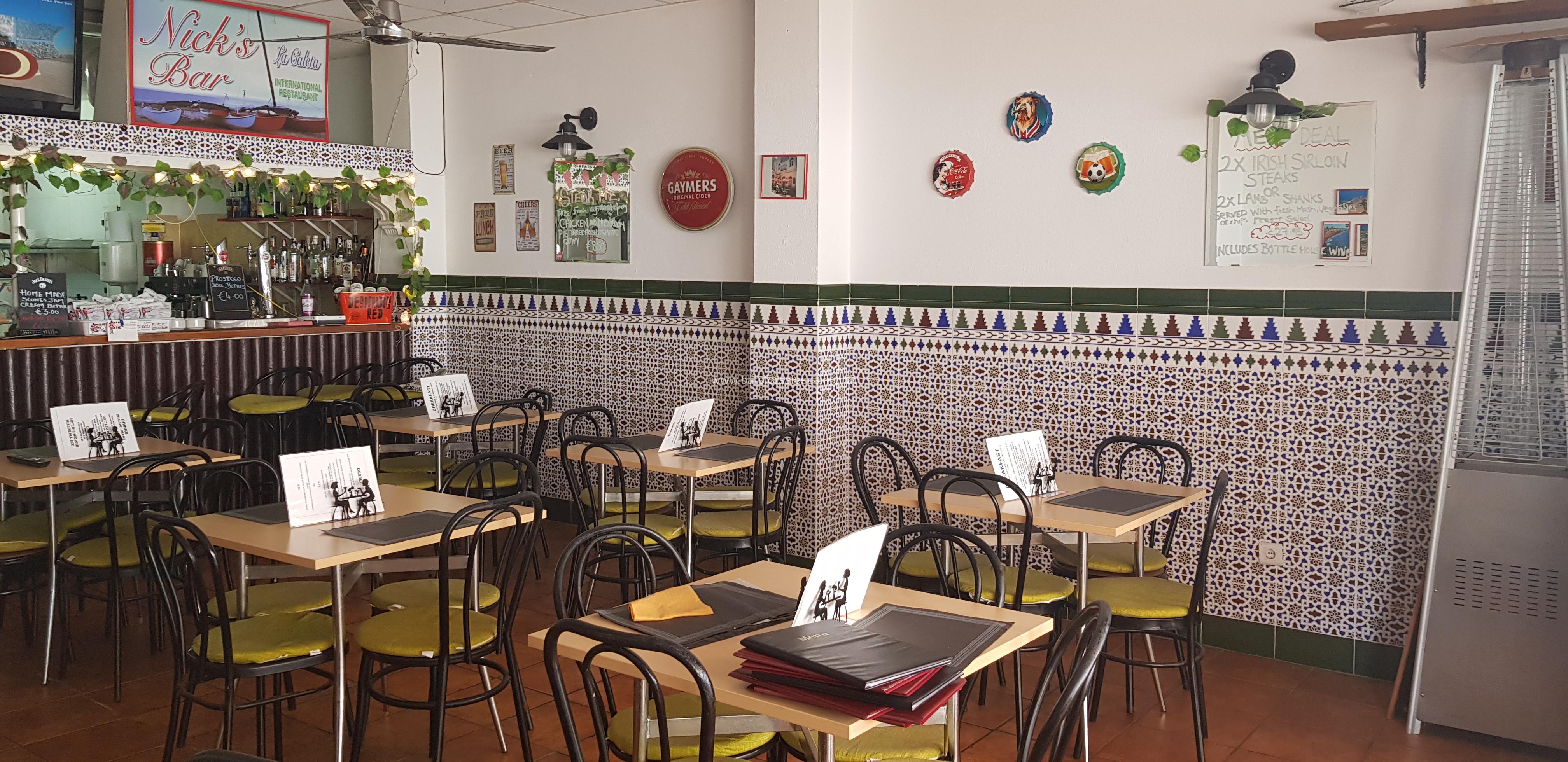 Great Bar Restaurant in Torremolinos, Malaga, Spain Bars for sale Spain