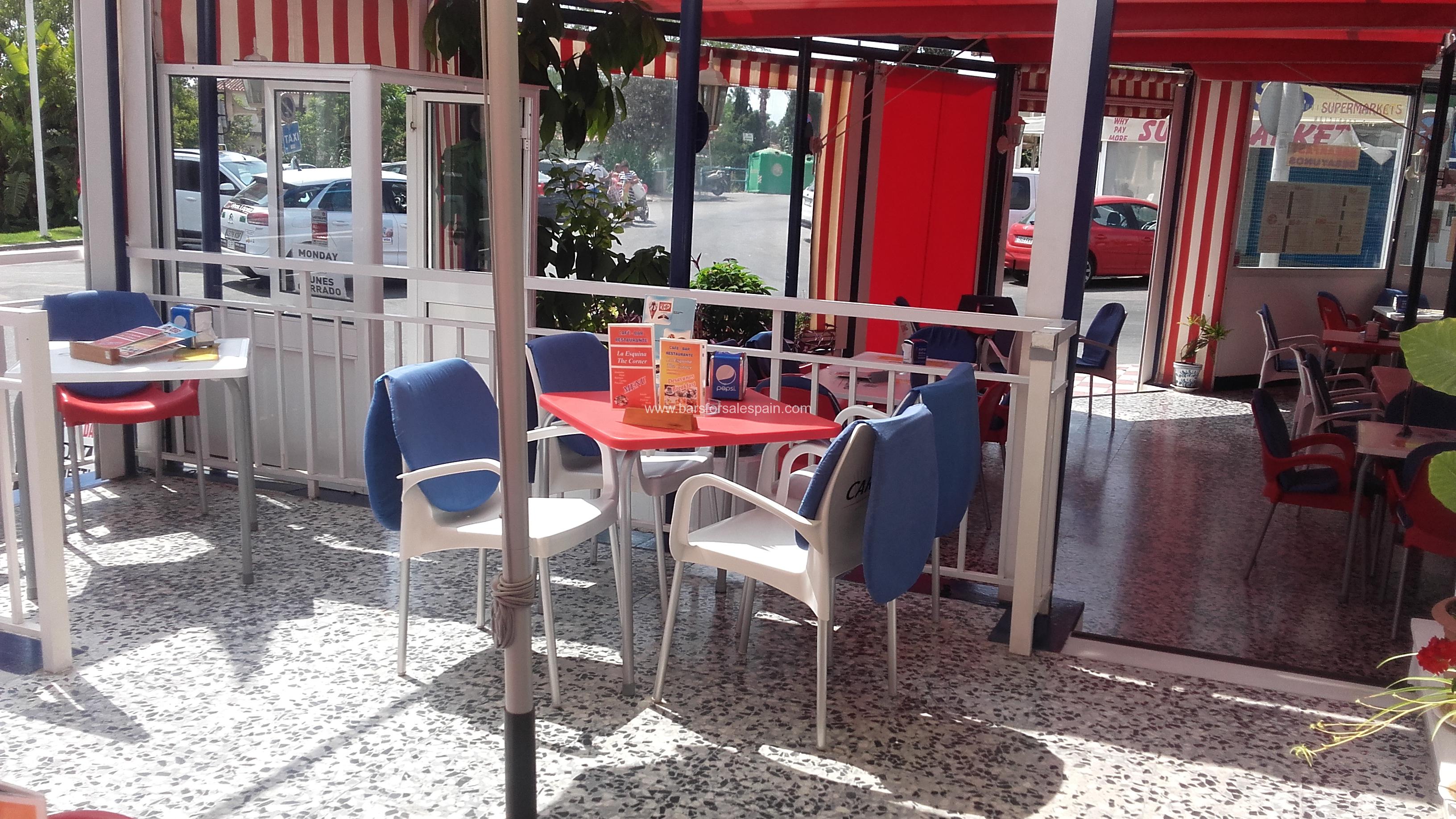 Nice and Cozy Cafe Bar Restaurant in Torremolinos, Malaga, Spain Bars