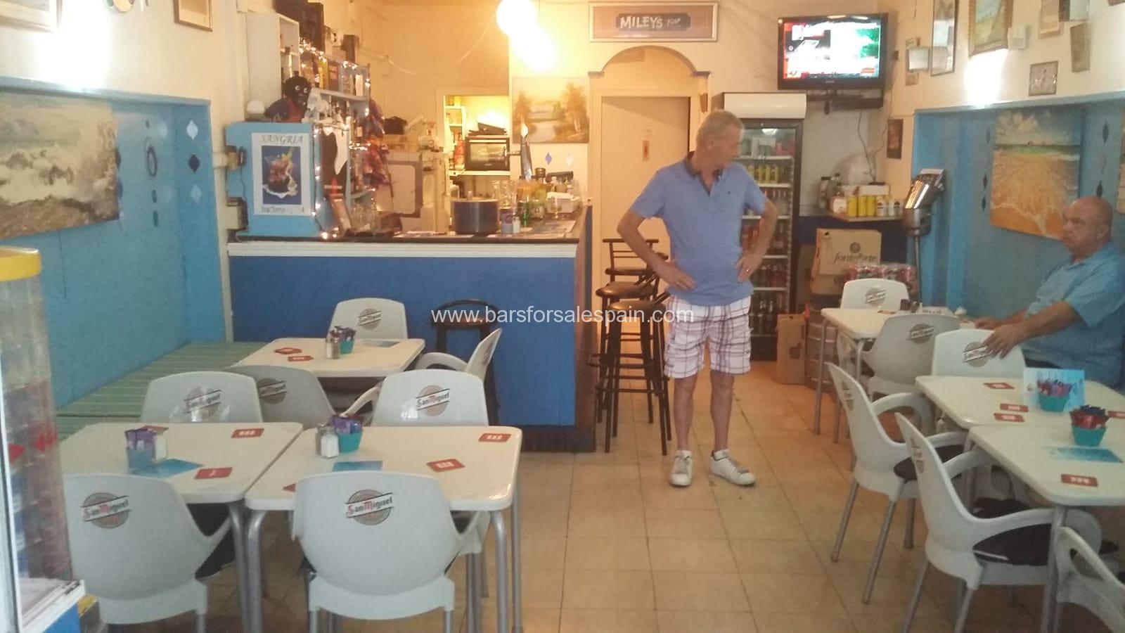 Nice and cozy Cafe Bar in Torremolinos, Costa del Sol, Malaga, Spain
