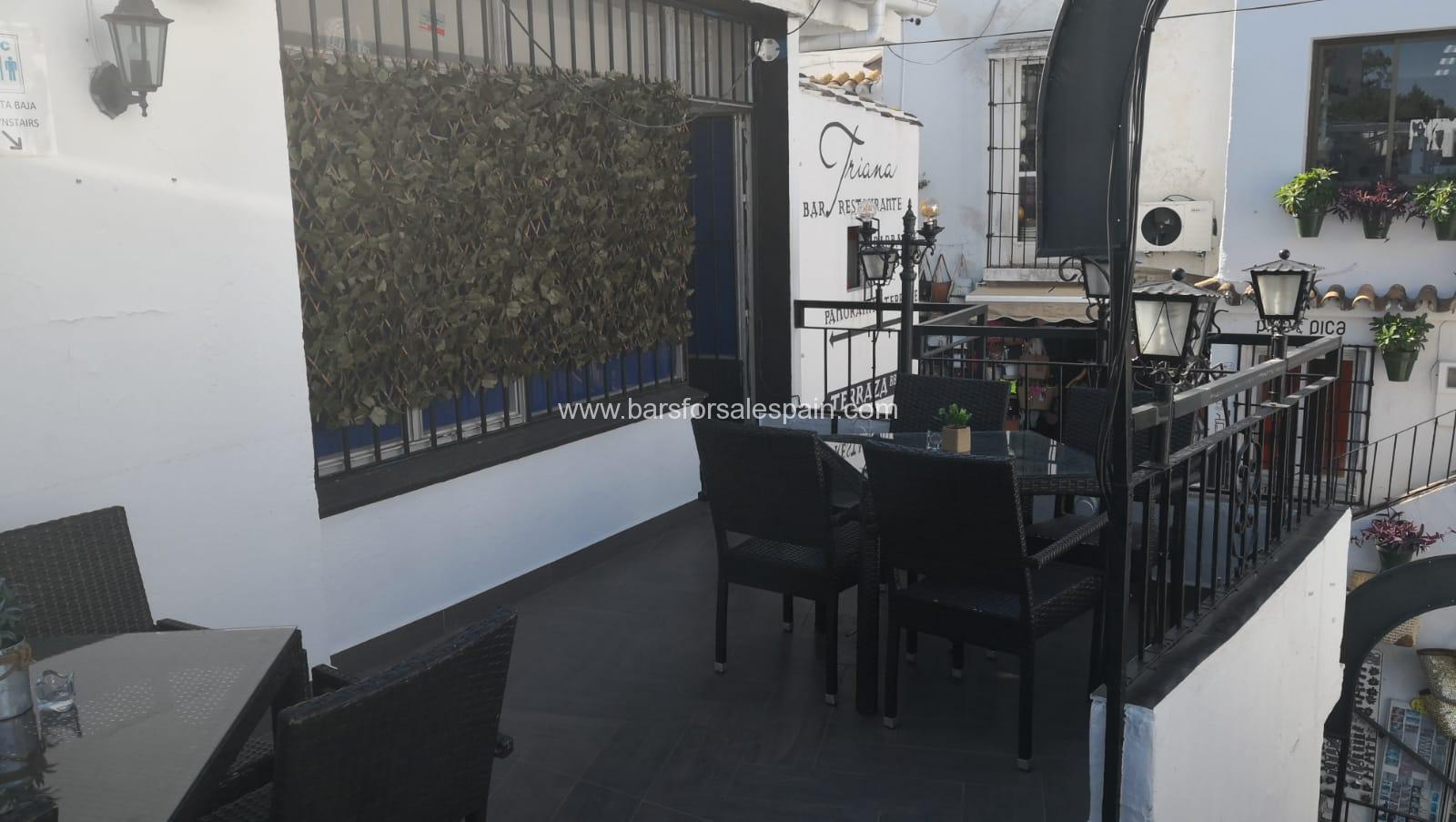 Fantastic Bar Restaurant in Mijas Pueblo, Costa del Sol, Spain Bars